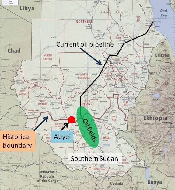 苏丹和南苏丹的油气田之争