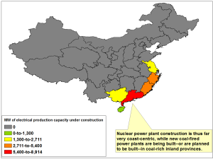 China nuke capacity under construction_Sep. 2014